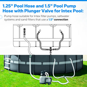 Ophjerg 1.25-inch hose close-up showing durable construction
