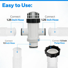 Ophjerg pool hose seal for reliable connections