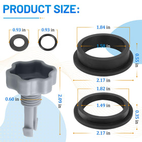 Ophjerg 11412 L-shape O-ring—reliable seal for Intex sand filters