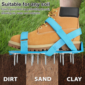 Opmeiro use while walking for leg exercise and lawn care.