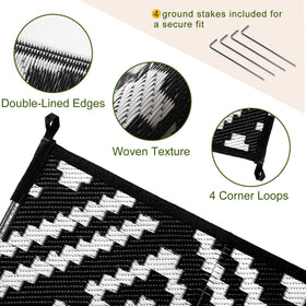 OPPODREAM rug material closeup emphasizes waterproof, quick-dry polypropylene surface