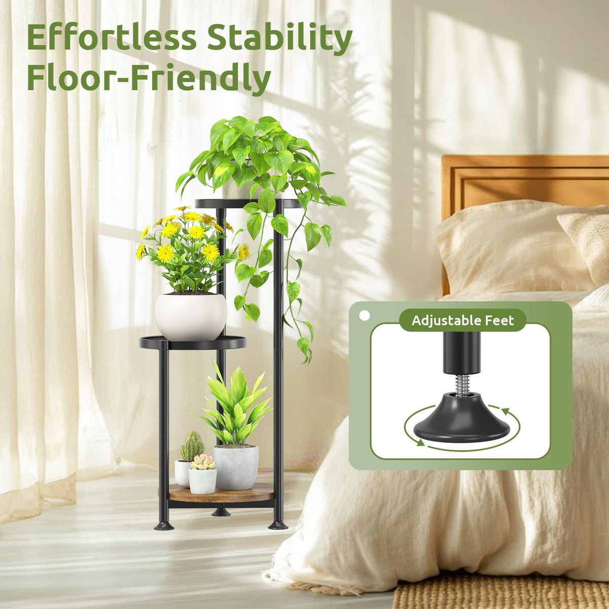 Oppro cat-proof guardrails help prevent plant knocks