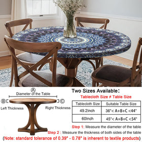 opstellen round tablecloth drawstring adjustment keeps the cover snug during outdoor events.