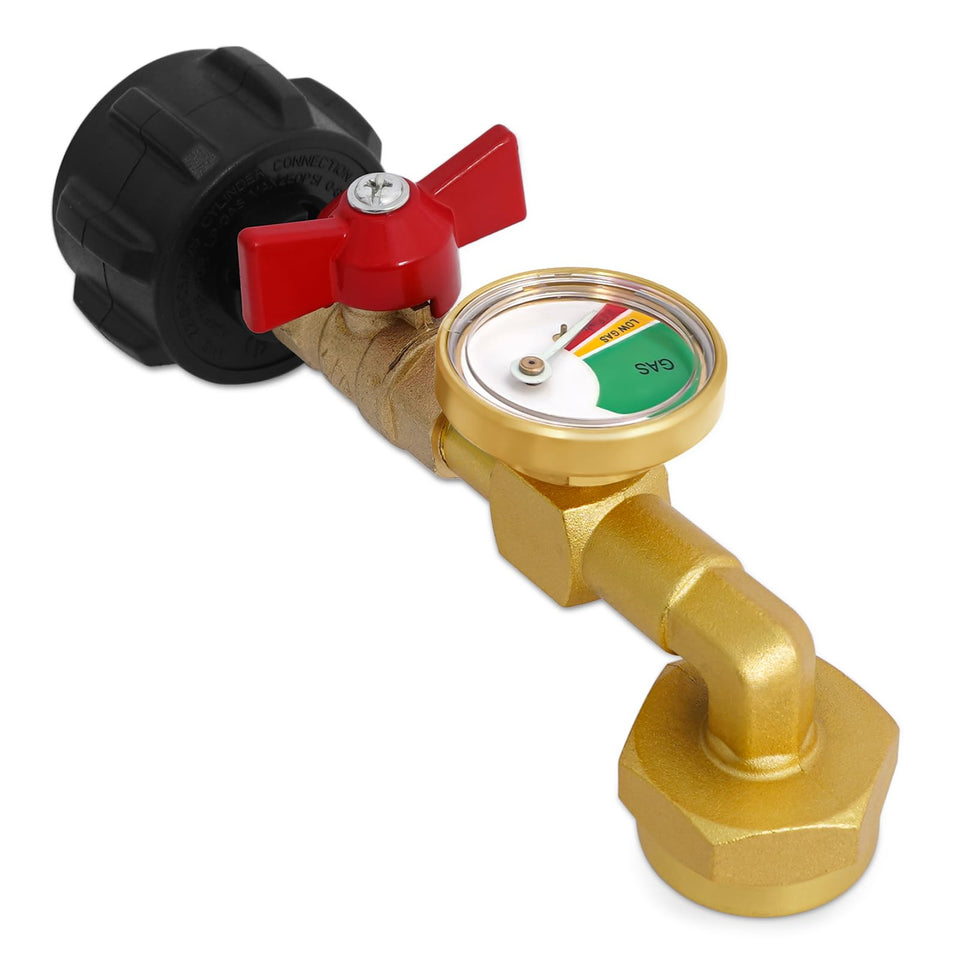 optheey propane refill adapter elbow for quick transfer to 1 lb tank