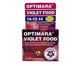 Optiflora Optimara Violet Food package ready for easy bloom feeding.