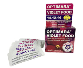 Six-pack of Optiflora Violet Food packets enables precise, convenient dosing.