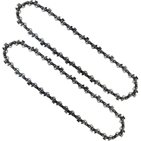 Opuladuo 2pc 10-inch chain for Remington RM1015P closeup highlights sharp teeth for precise cuts