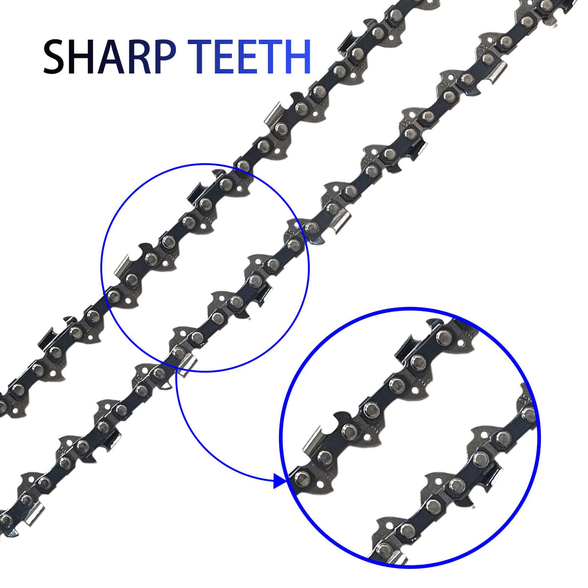 Opuladuo 16-inch chain for CS1600 delivers smooth cutting during yard tasks.