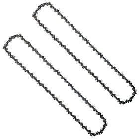Opuladuo 16-inch chain close-up on Greenworks 80V for precise, clean cuts.