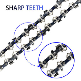 Pitch detail 3/8 inch on Opuladuo chain for broad compatibility