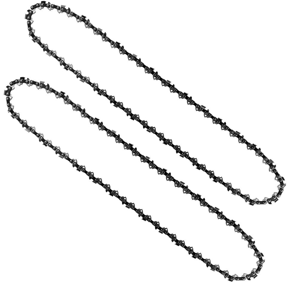 Opuladuo 18-inch chain closeup for precise cutting on DeWalt 60V saws