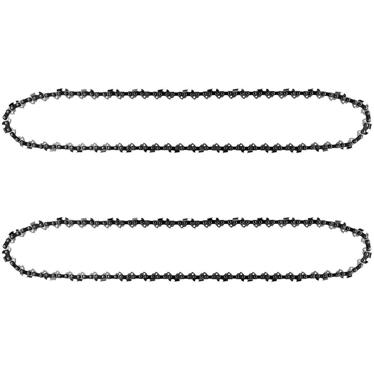 Opuladuo 18-inch sawchain in action on wood for DeWalt 60V
