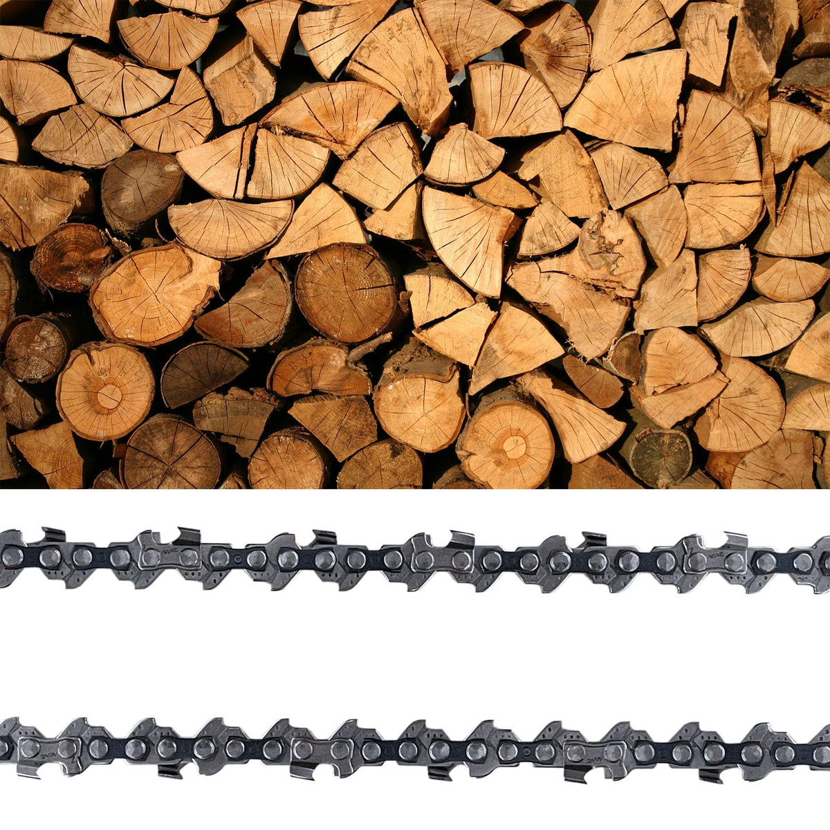 Opuladuo 2pc 10in chain replacement for clean pruning tasks
