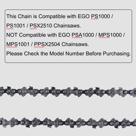Opuladuo 2pc 10in chain on the bar for PS1001 compatibility