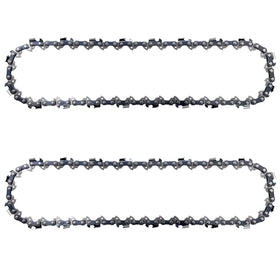 Opuladuo 2pc 10-inch Worx WG322 chain installation ready for quick swaps.
