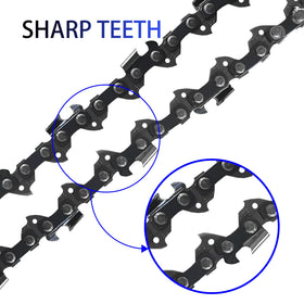 Opuladuo replacement chain for Worx WG349 for quick branch trimming