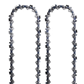 Opuladuo 3/8 inch pitch chain fits 10-inch Bauer bars.