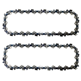 Opuladuo two-pack pruning chain, ideal replacement for Ryobi PCLCW01.