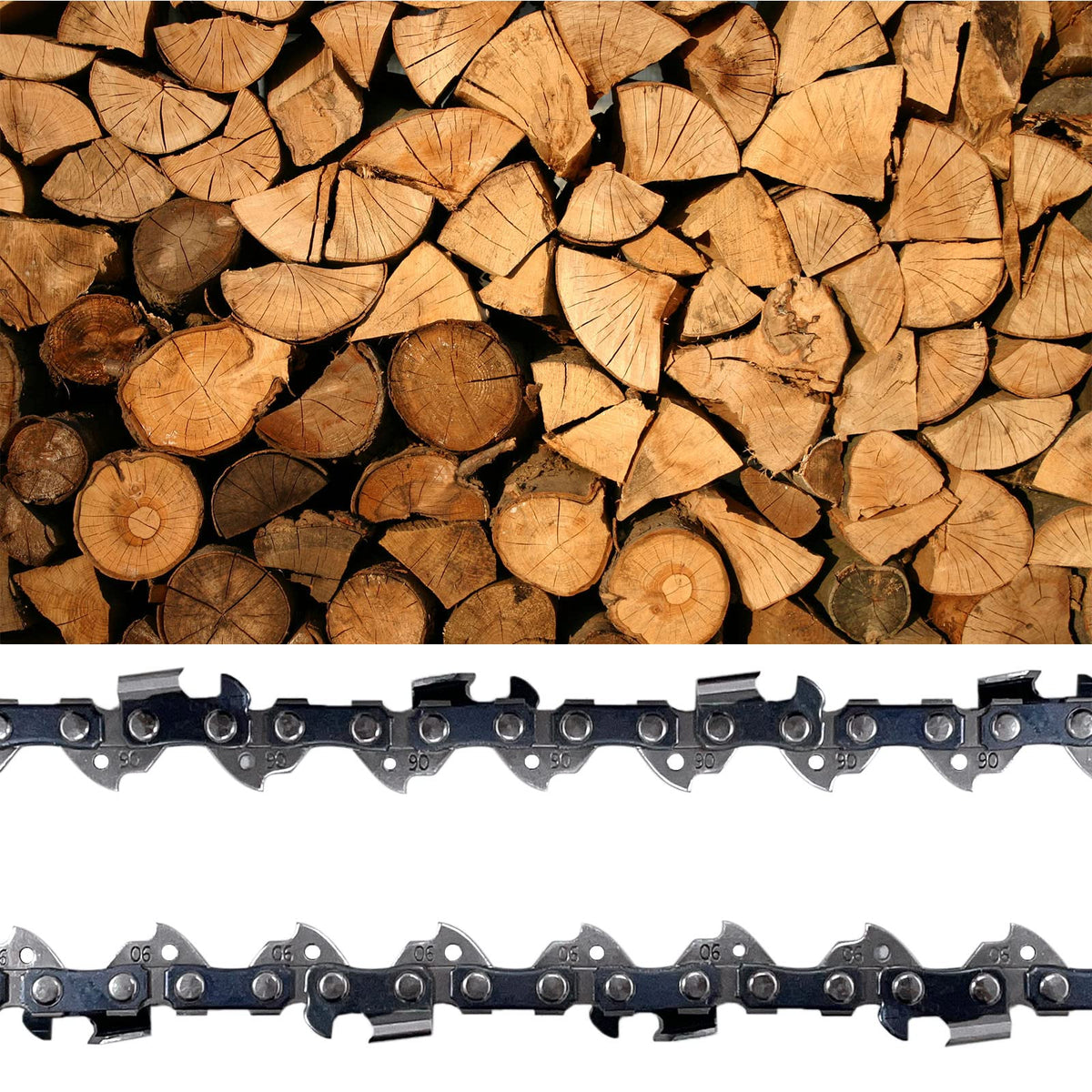 Opuladuo two-pack 10 inch chains enable quick swaps.