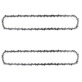 Opuladuo two-pack 10-inch chain ensures spare replacement on hand.