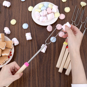 Opvixi Smores Sticks versatile for marshmallows, hot dogs, veggies, and more