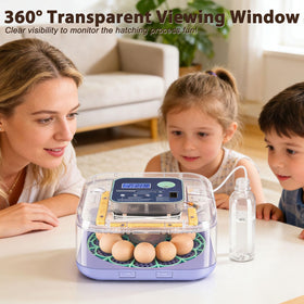 Oqioprd incubator multi-species-capacity supports chicken duck goose and quail eggs