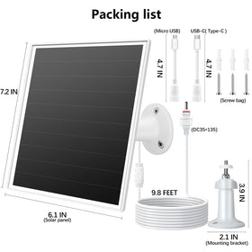 Orayafid shingled-tech 6W panel boosts startup in low-light conditions