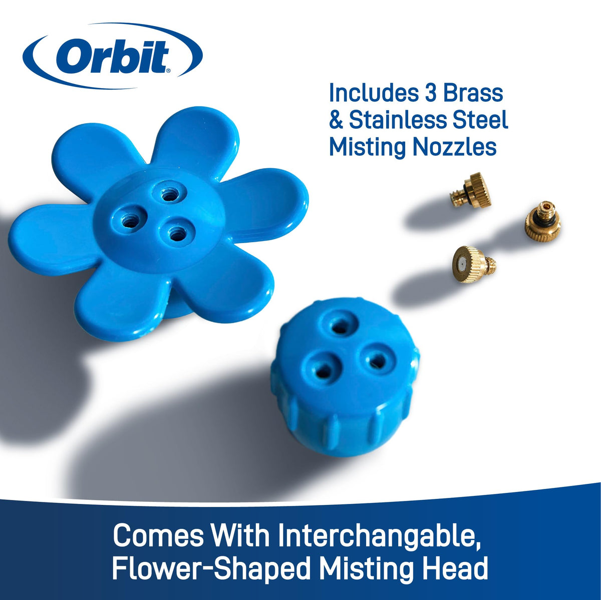 Orbit 10360 Flex Cobra Mister garden misting enhances comfort while gardening.