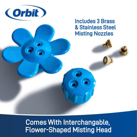 Orbit 10360 Flex Cobra Mister garden misting enhances comfort while gardening.