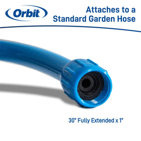 Orbit 10360 Flex Cobra Mister cord-free setup for quick cooling.