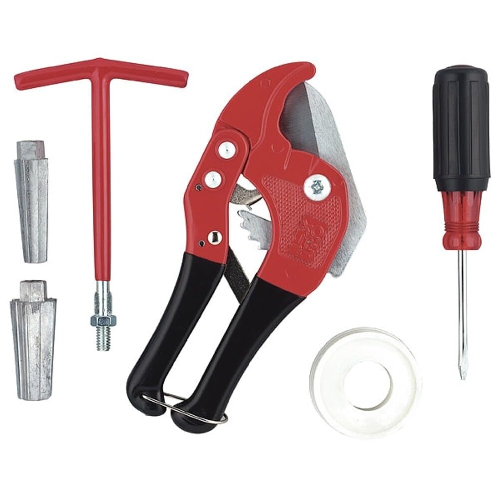 Orbit 26098 sprinkler tool kit with extractor heads for quick riser removal.
