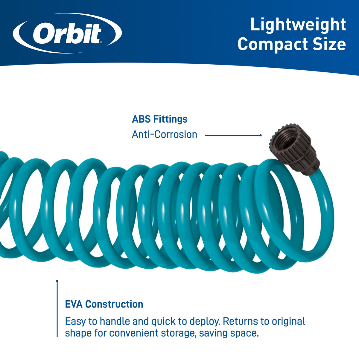 Orbit 26381 rear trigger grip with locking clip for comfortable watering sessions