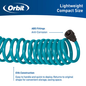 Orbit 26381 rear trigger grip with locking clip for comfortable watering sessions