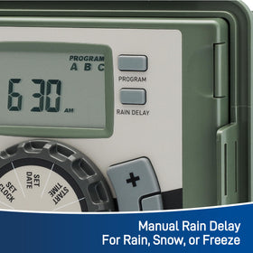 Orbit 4-Station Swing Panel Timer included keys ensure secure access.
