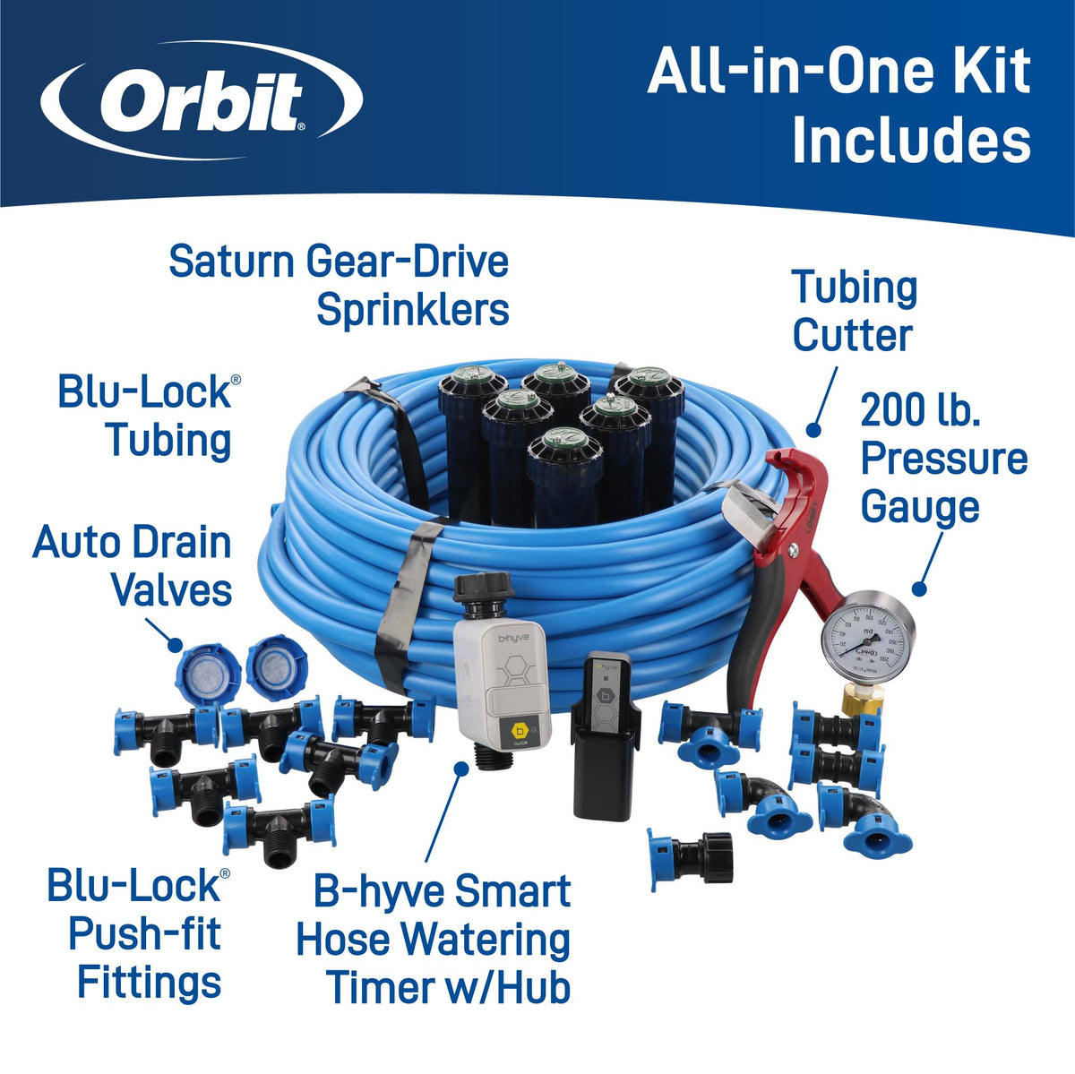 Orbit 50022 Wi-Fi hub with B-hyve integration for smart control