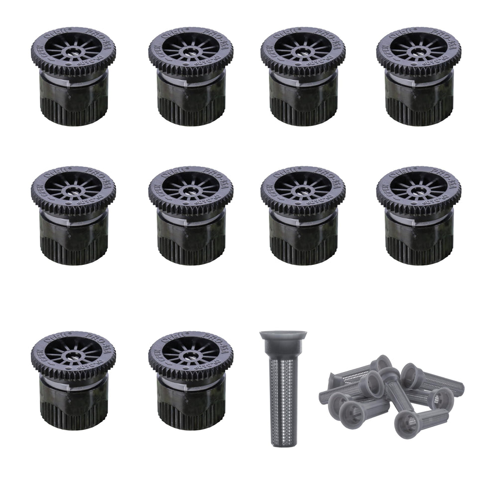 Orbit 53079 adjustable-pattern sprinkler nozzle for even lawn coverage