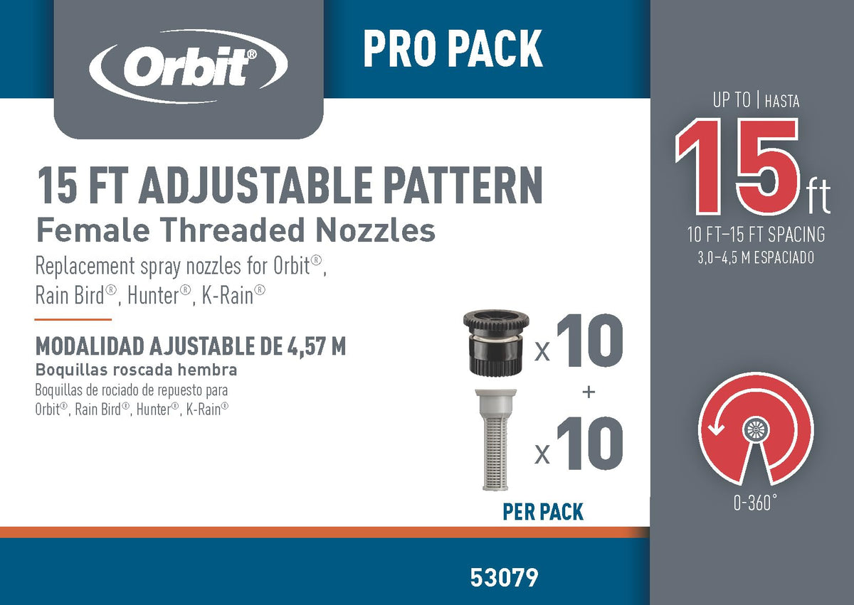 Orbit 53079 compatible inlet threads fit major brands