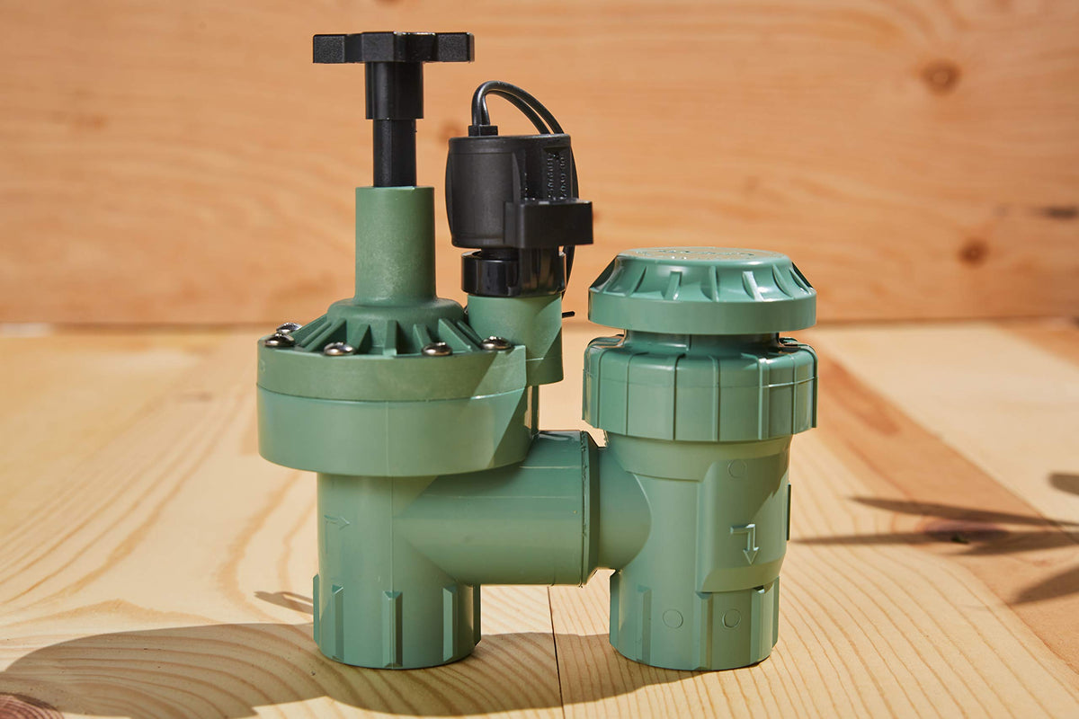 Orbit 57624 above-ground riser installation for accessible maintenance.