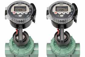 Orbit 57860 timer front view showing valve control for easy watering.
