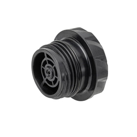 Orbit 57869 battery compartment open for quick battery changes during the season.