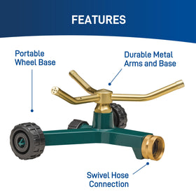 Orbit 58257N durable, corrosion-resistant body designed for long lasting performance.