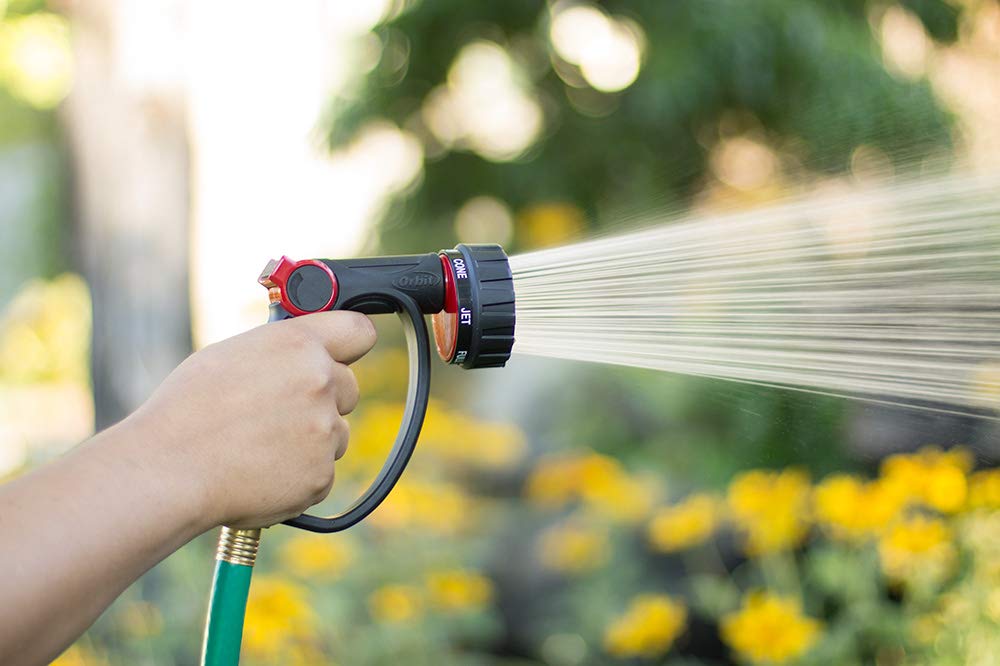 Orbit 58993 mist pattern for light irrigation of seedlings