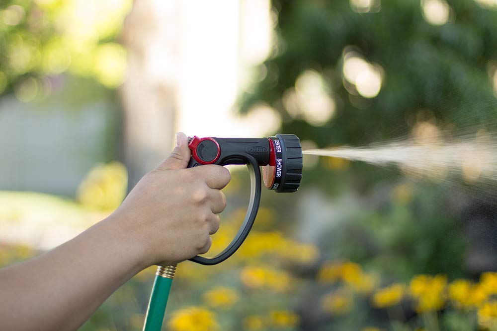 Orbit 58993 non-slip diamond grip ensures secure handling when wet