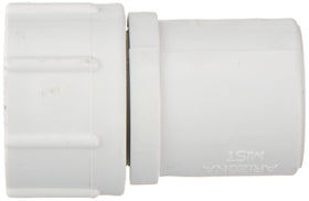 Orbit 5-pack slip PVC adapter closeup highlighting robust material for irrigation fittings