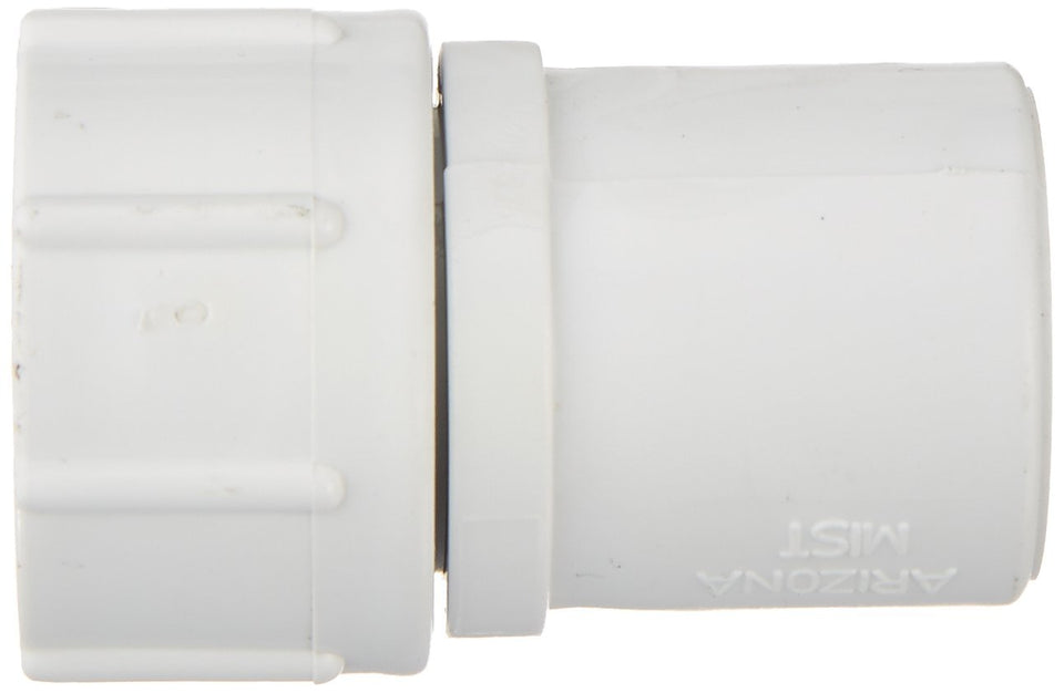 Orbit 5-pack slip PVC adapter front view for durable hose-to-pipe connections