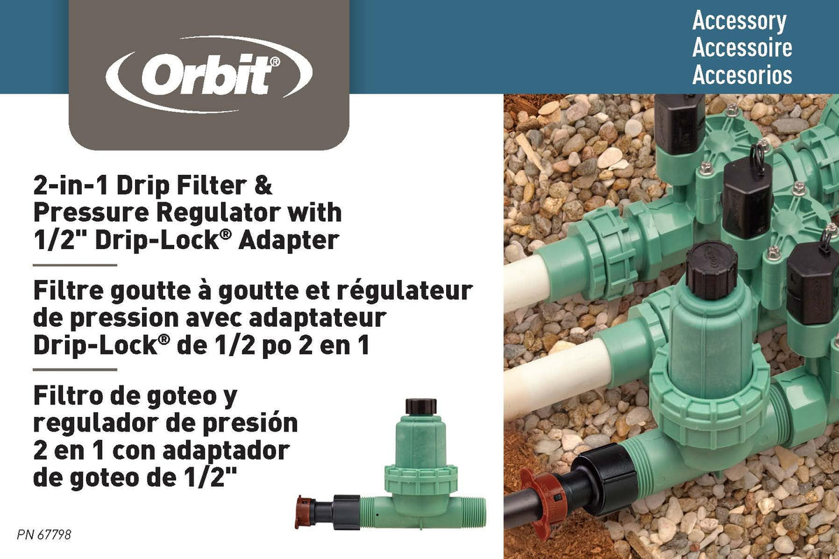 Orbit 67798 installation in a valve box with minimal leak points