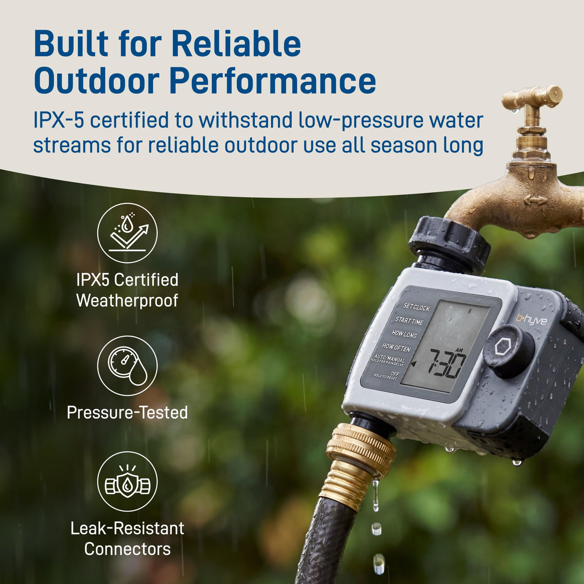 Orbit B-hyve XD local watering restrictions setting helps comply with rules