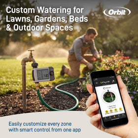 Orbit B-hyve XD WaterSense certification with hub supports efficient usage