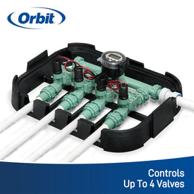 Orbit cycle-and-soak-timing promotes deeper watering for healthier plants.