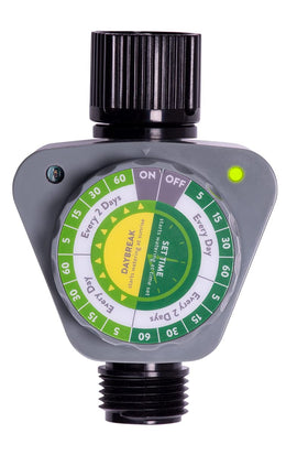 Orbit Daybreak timer dial close-up highlighting oversized dial for wet or gloved hands